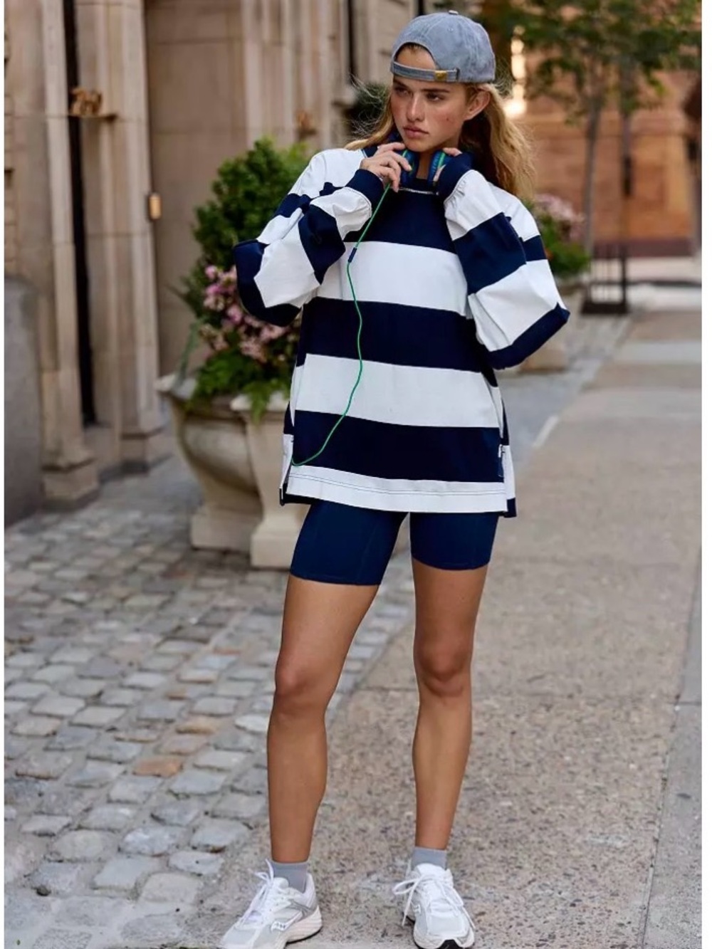 NWT! FP Movement Women's Striped Hustle Layer - Picture 3 of 9
